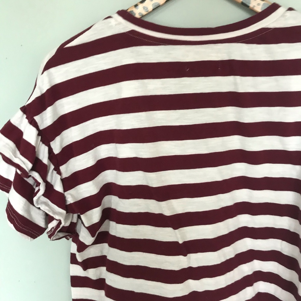 Striped Ruffled top - Picture 3 of 3